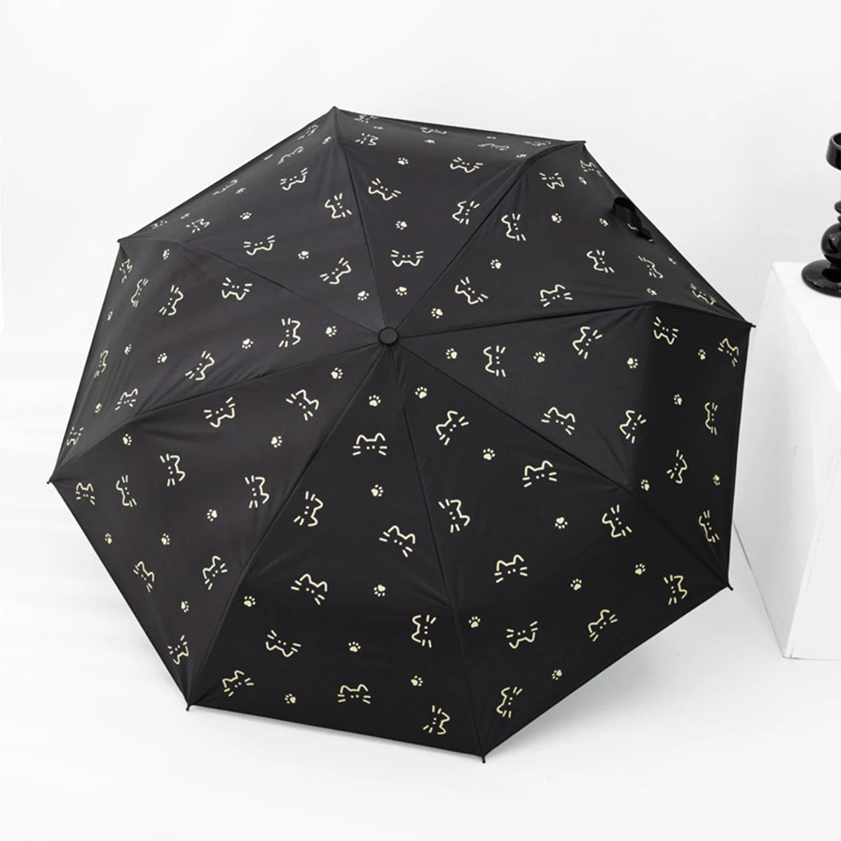 Healing Cat Travel Umbrella