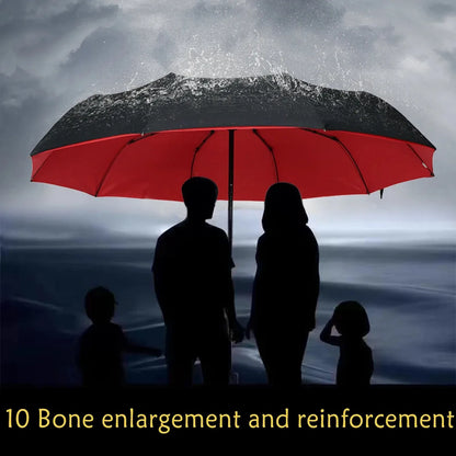 10-Bone Double-Layer Automatic Umbrella