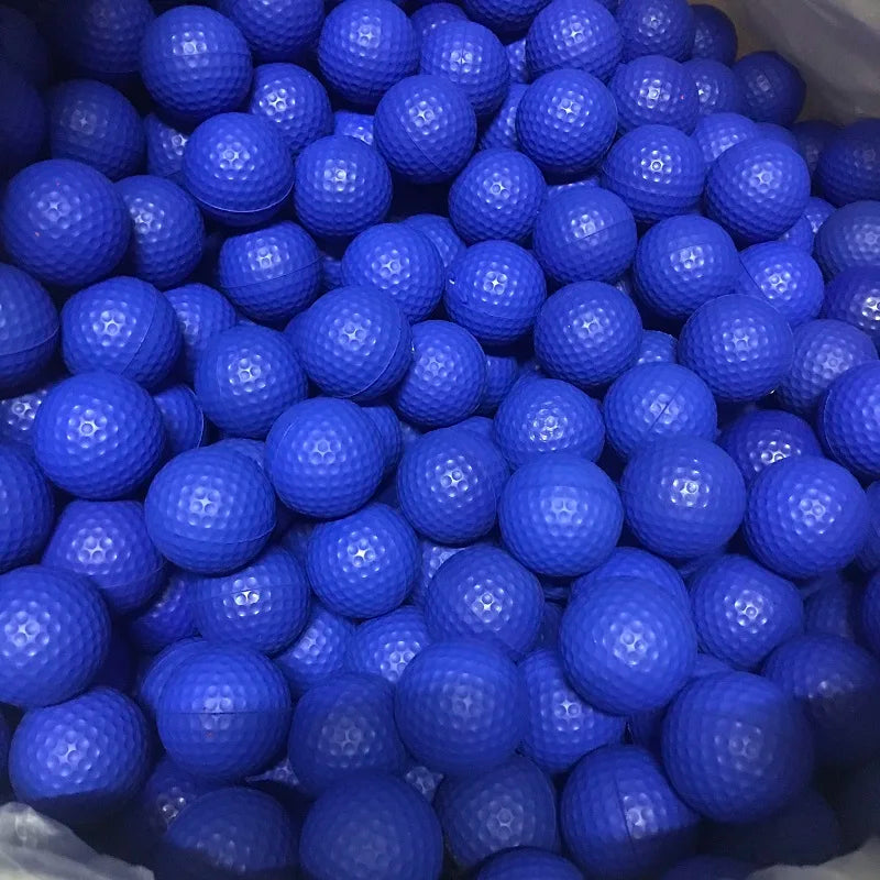 Golf Balls - Yellow, Elastic for Indoor/Outdoor Training