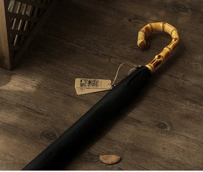 Luxury Bamboo Handle Umbrella