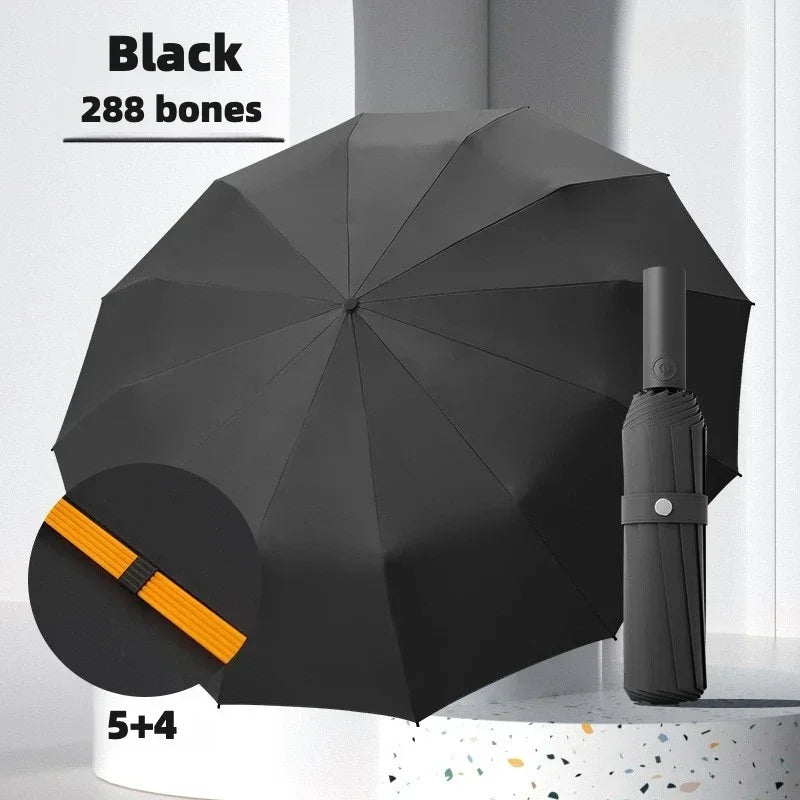 288-Rib Stormproof Folding Umbrella