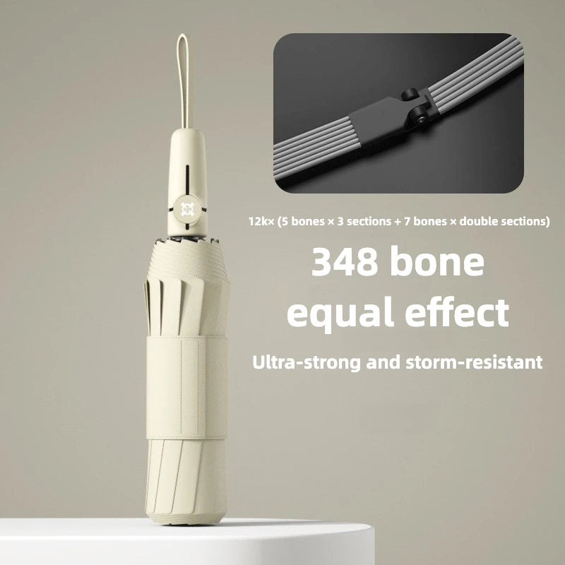 348-Rib Windproof Automatic Umbrella