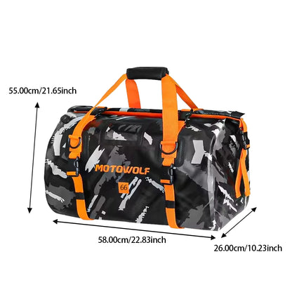 Waterproof Reflective Motorcycle Tail Bag