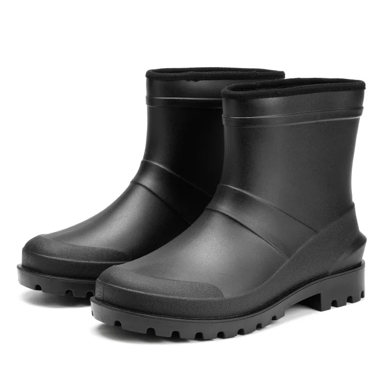 Men's Low-Cut Waterproof Rain Shoes