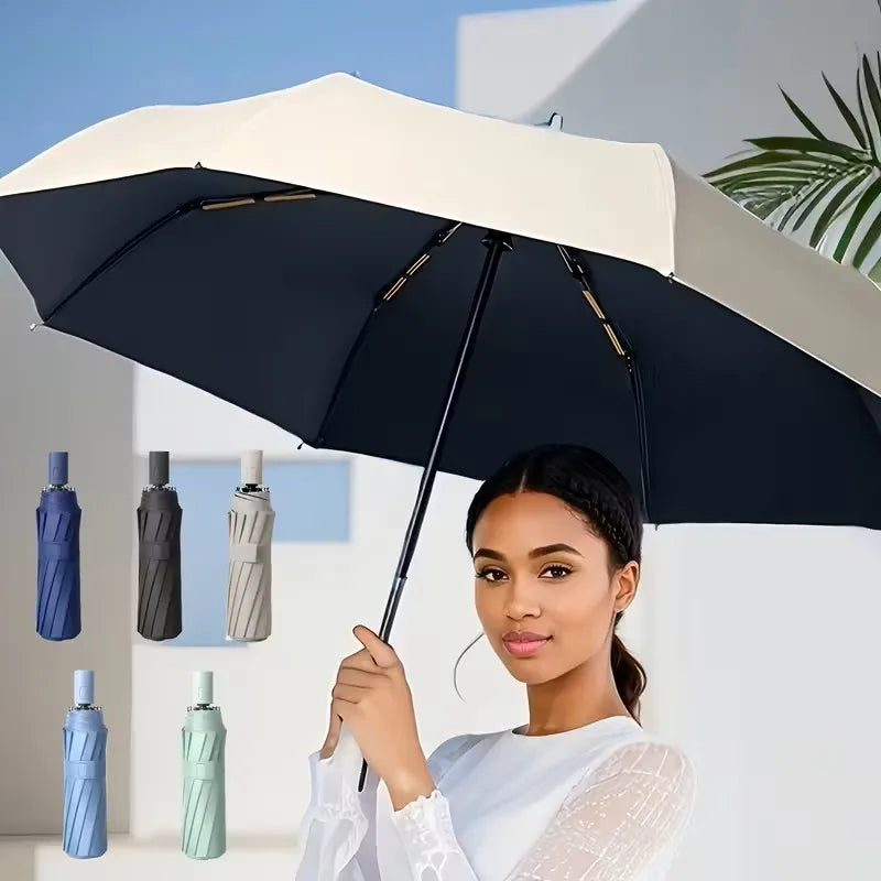 16-Rib Automatic Windproof Umbrella