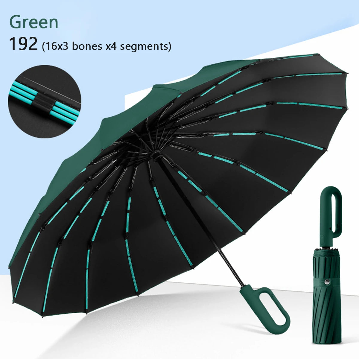 16K Automatic Windproof Umbrella