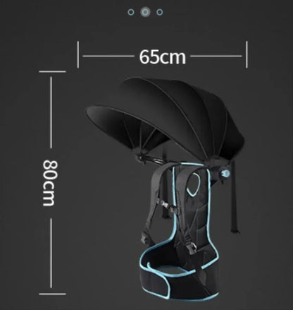 Travel UV Clear Backpack Umbrella