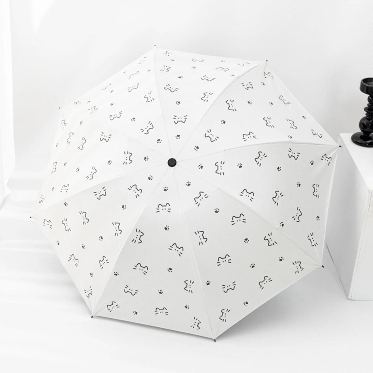Healing Cat Travel Umbrella