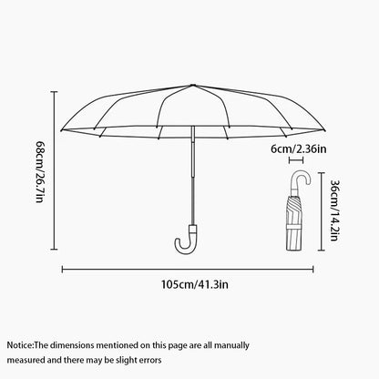 Windproof UV Folding Umbrella