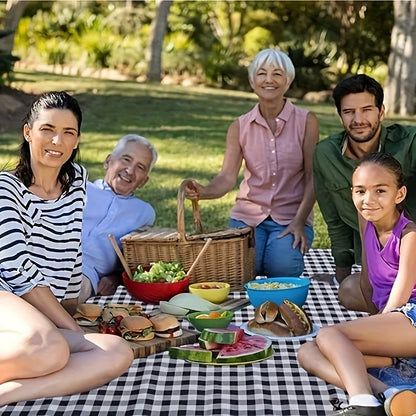 Picnic & Beach Blanket - Sand-Proof, Waterproof