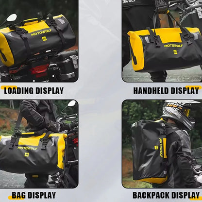 Waterproof Reflective Motorcycle Tail Bag