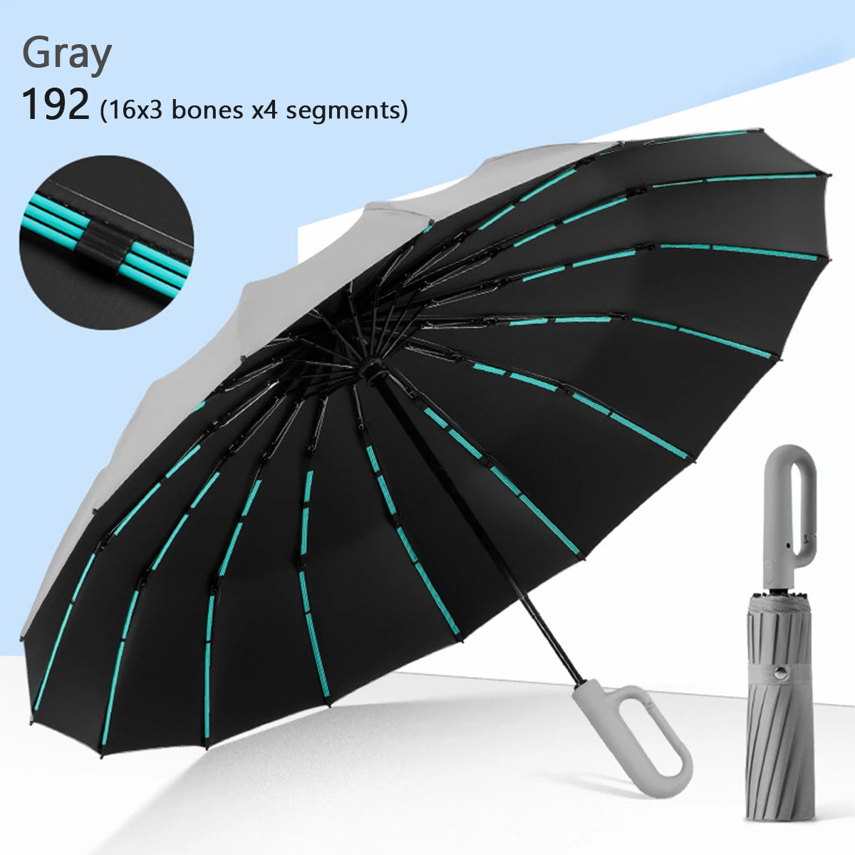 16K Automatic Windproof Umbrella