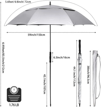 68" Oversize Golf & Beach Umbrella