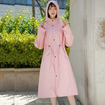 Women's Lightweight Trench Raincoat