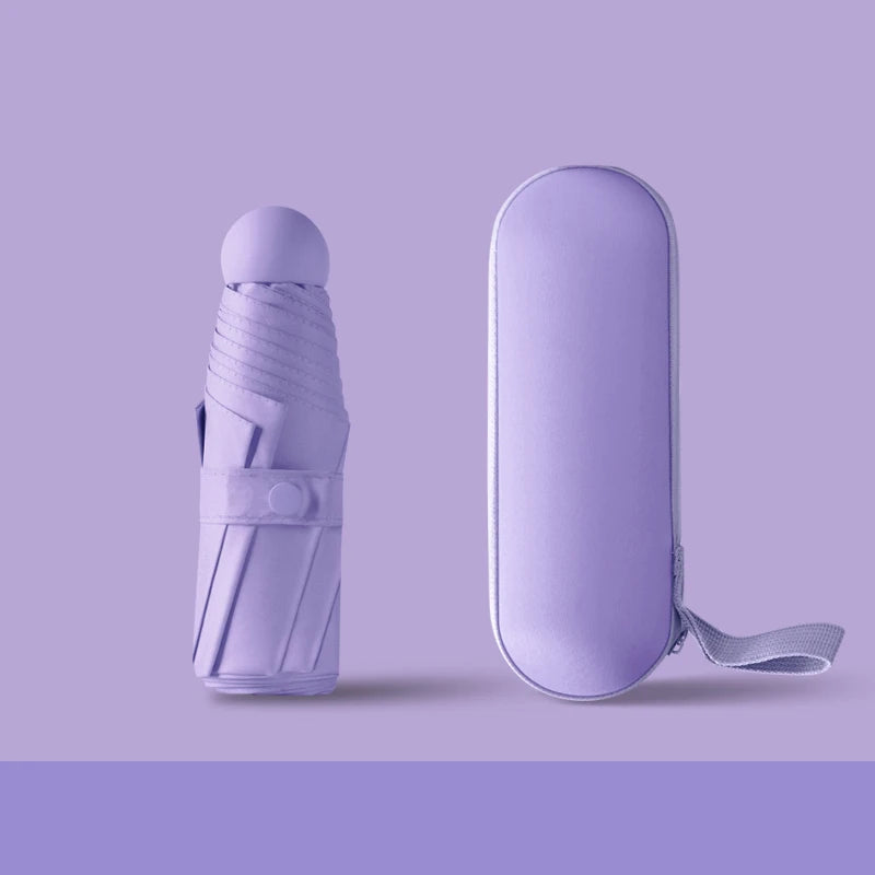 Compact Automatic Travel Umbrella