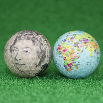 Golf Ball Print Pattern Golf Practice Ball