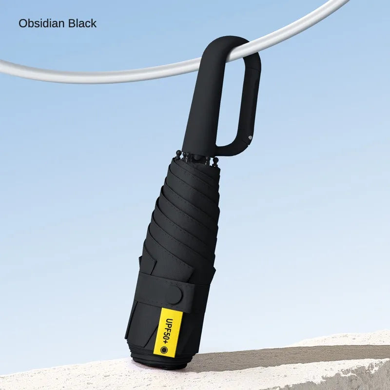 Clear Blackout Mini Folding Umbrella