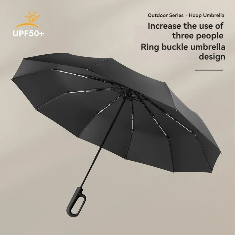 Auto Ring Buckle Umbrella