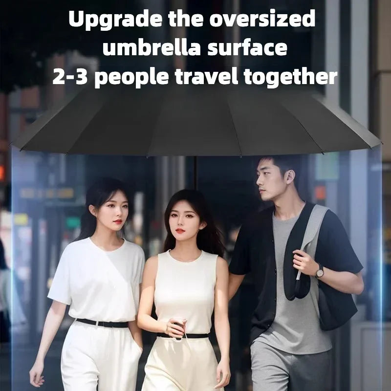 288-Rib Stormproof Folding Umbrella