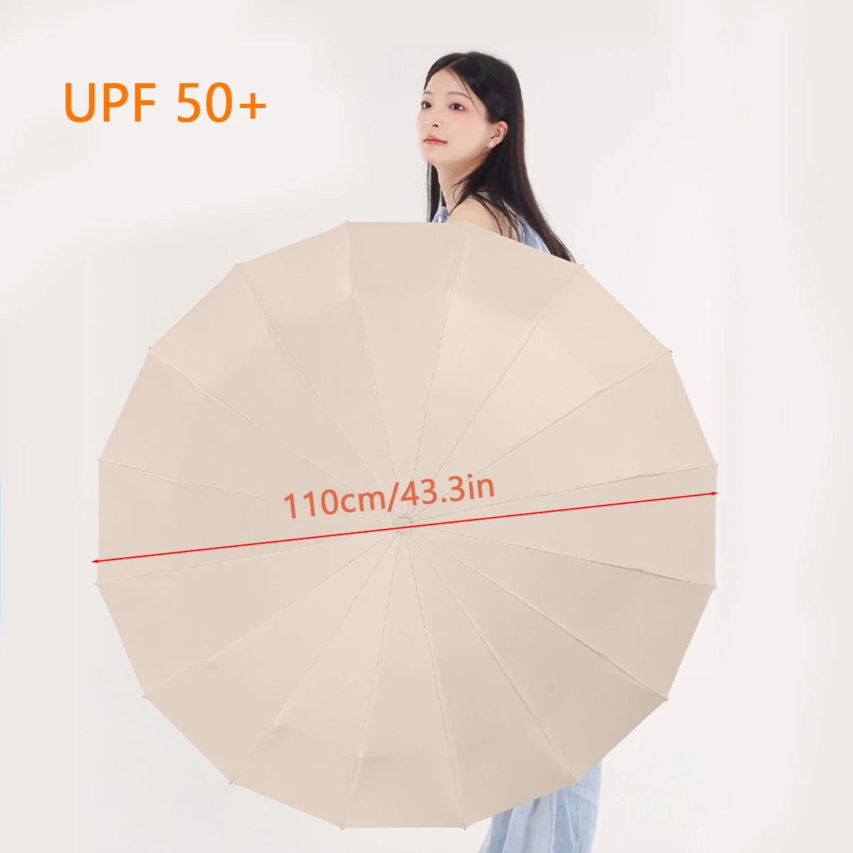 16K Automatic Windproof Umbrella