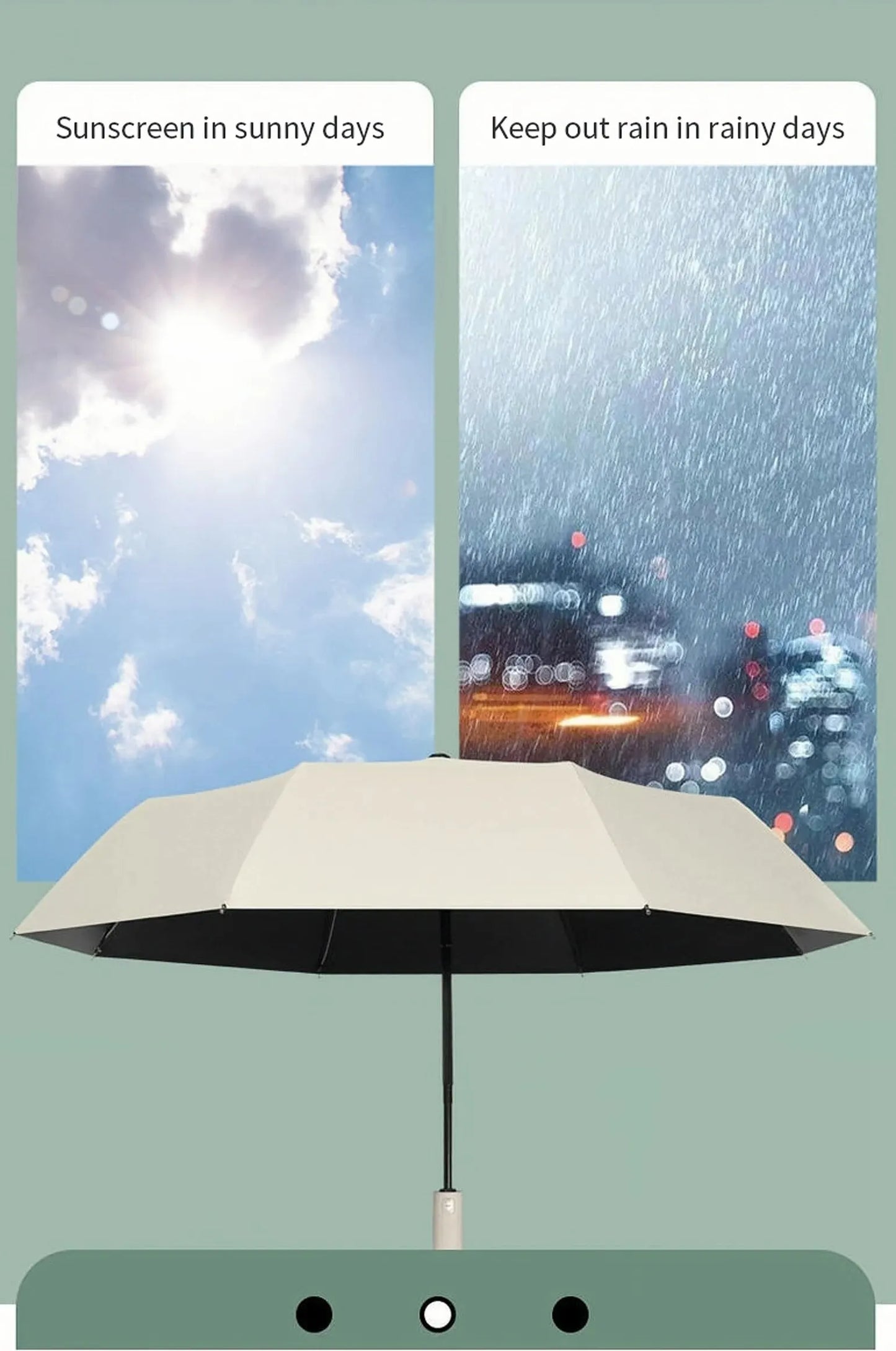 Fully-Automatic for UV & Rain Protection