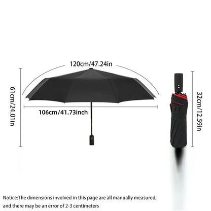 10-Bone Double-Layer Automatic Umbrella