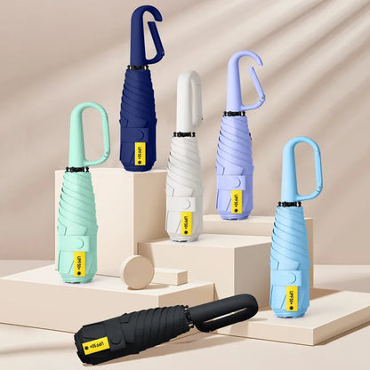 Clear Blackout Mini Folding Umbrella