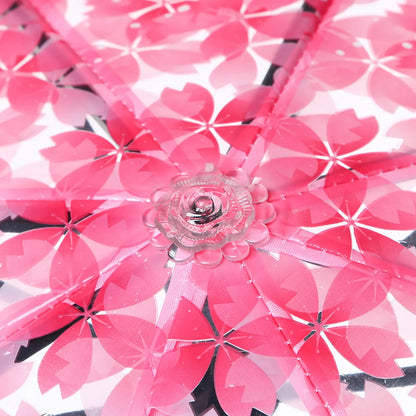 Floral Transparent Folding Umbrella