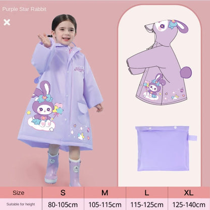 Cute Kids Raincoat - Waterproof Dinosaur