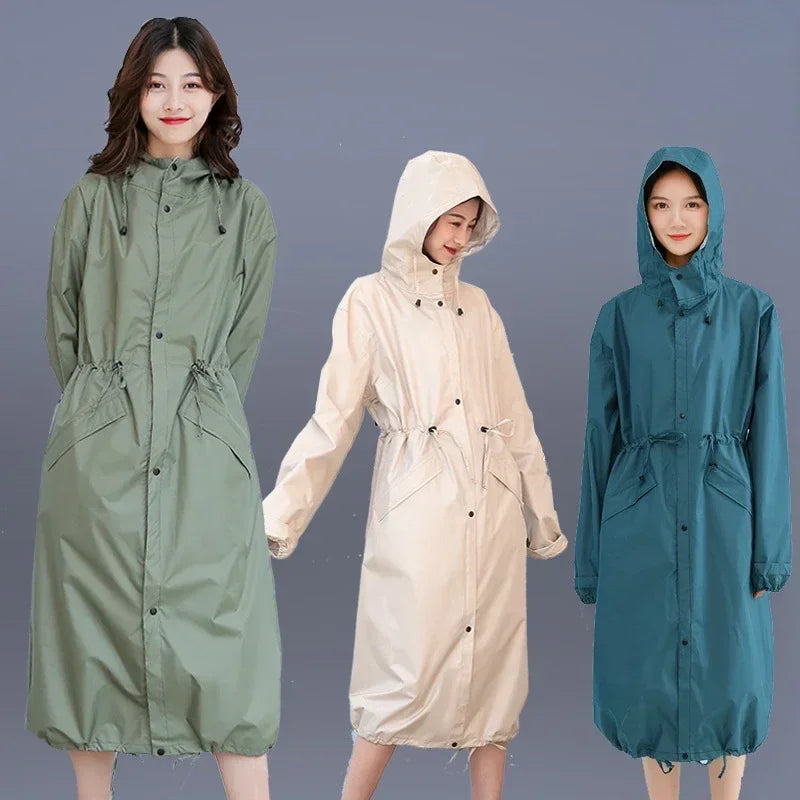 Women's Lightweight Trench Raincoat