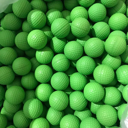 Golf Balls - Yellow, Elastic for Indoor/Outdoor Training