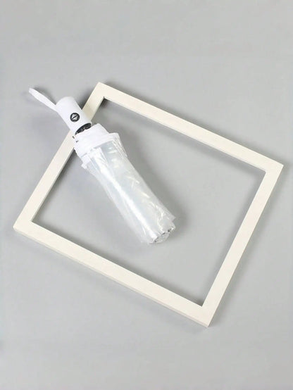 Transparent 8-Rib Folding Umbrella