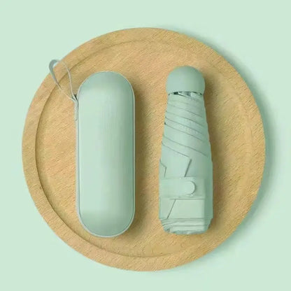 Compact Automatic Travel Umbrella